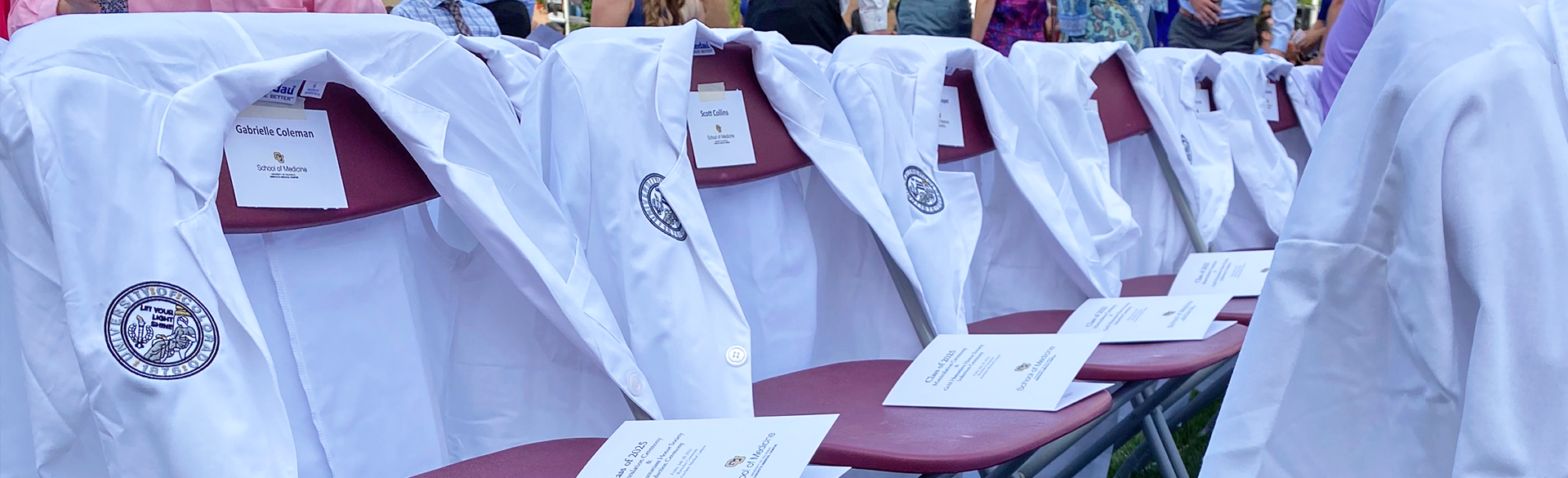 White Coat Ceremony Members of the Class of 2025